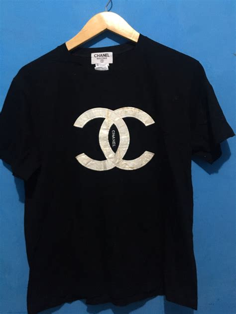 chanel t shirt femme|Chanel tee shirts vintage.